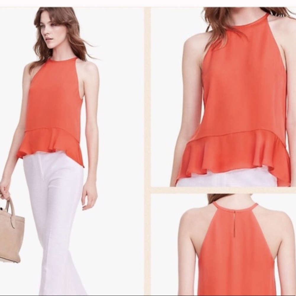 DVF Lizzy Top Coral